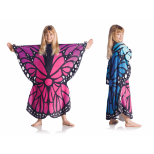 KANGURU  BUTTERFLY KIDS Double E-Sided Wearable Blanket