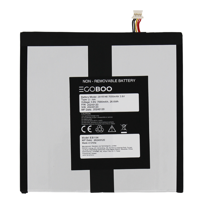 Egoboo EB104 Battery