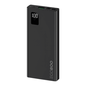 EGOBOO Dynamic Power Bank 10000mAh Black