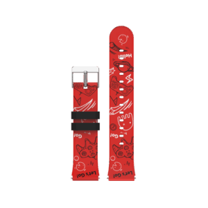 Kiddoboo Strap Space Red